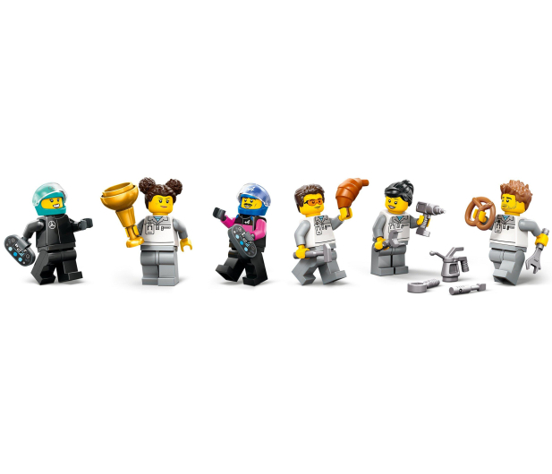 LEGO City 60444 F1® Garaż i bolidy Mercedes-AMG i Alpine - 1298086 - zdjęcie 4